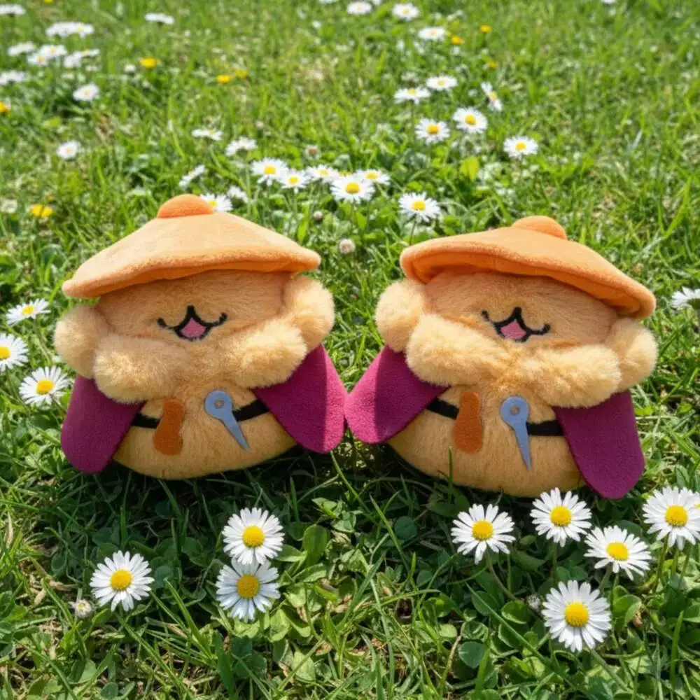 Flea-Form Sherma Plush Doll｜Round Chubby Sitting Toy Inspired by Silksong｜10Cm